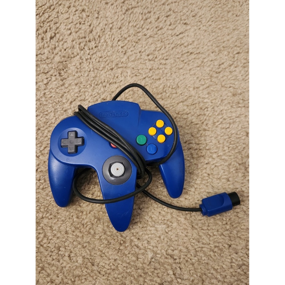 N64 Nintendo Blue Controller Tested